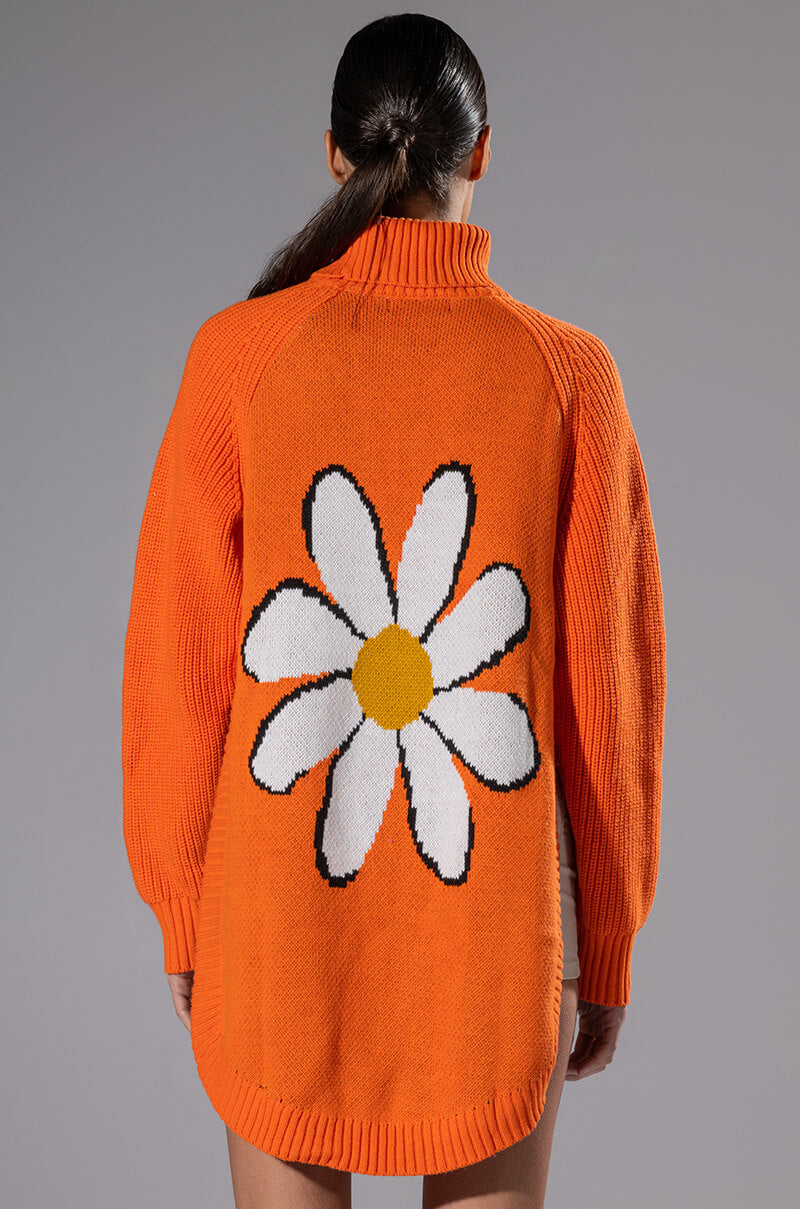 DAISY DREAMING HIGH LOW SWEATER