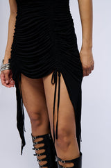 DANA BREATHABLE KNIT MIDI DRESS