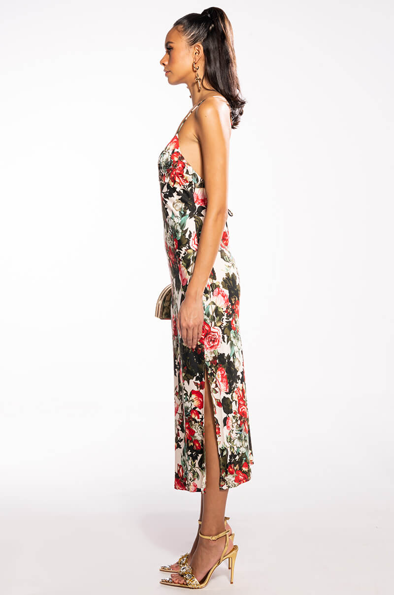 DANCE FREE FLORAL MAXI DRESS