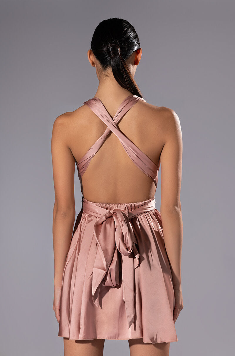 DANCE WITH ME MULTIFUNCTIONAL MINI DRESS