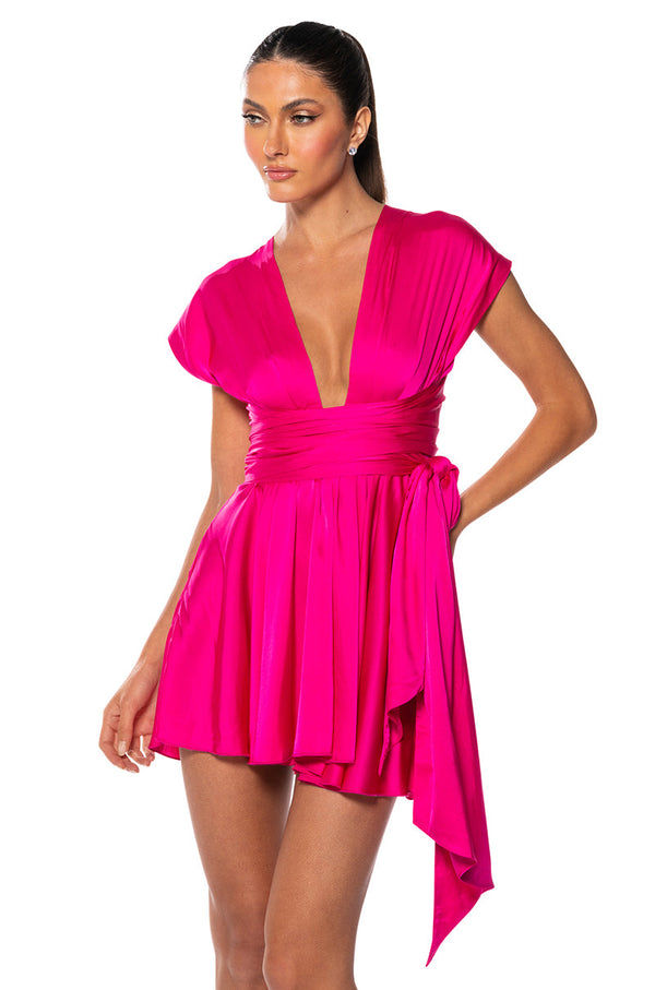 DANCE WITH ME MULTIFUNCTIONAL MINI DRESS