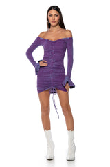 DANNY MINERAL WASH MINI DRESS