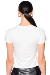 DANNI EMBELLISHED CORSET TSHIRT