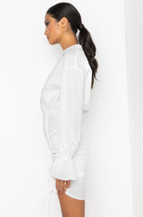 DAY DATE STRETCH SHIRT DRESS