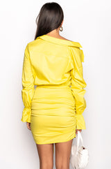 DAY DATE STRETCH SHIRT DRESS