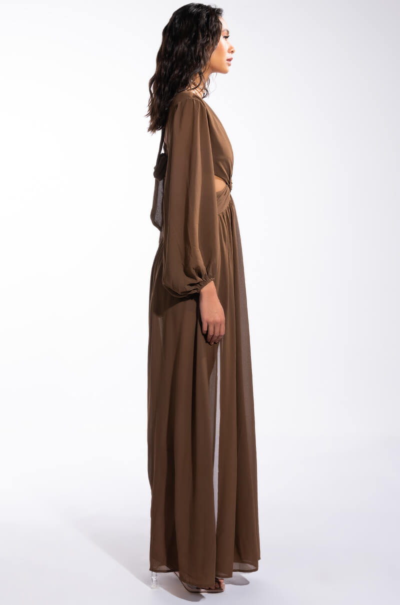 DAYS LIKE THIS MAXI HIGH SLIT DRESS