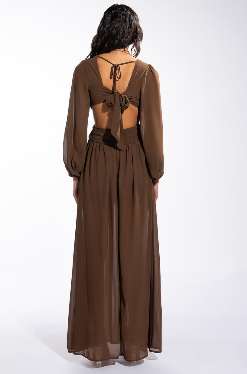 DAYS LIKE THIS MAXI HIGH SLIT DRESS