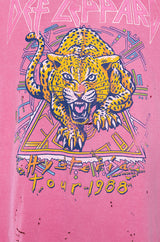 DEF LEPPARD MINERAL WASHED DRESS