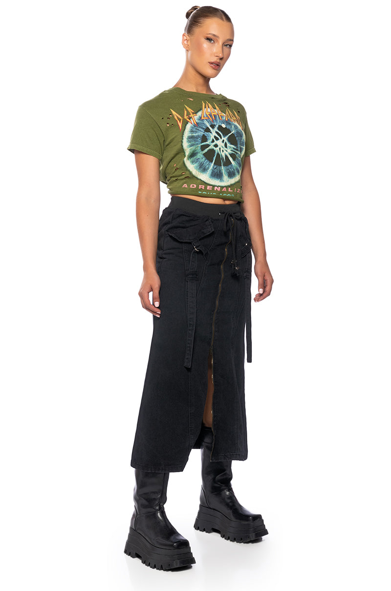 DEF LEPPARD SHORT SLEEVE BABY TEE