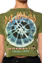 DEF LEPPARD SHORT SLEEVE BABY TEE