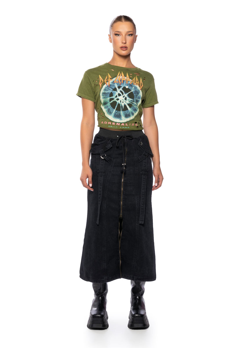 DEF LEPPARD SHORT SLEEVE BABY TEE