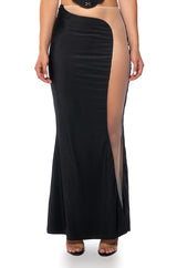 DEFINE THE CURVES MAXI SKIRT