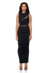 SHES ALL THAT RUFFLE MINI DRESS