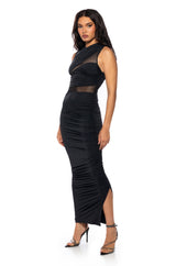 SHES ALL THAT RUFFLE MINI DRESS