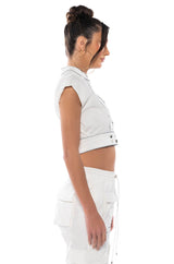 DESTINATION CROPPED CARGO TOP