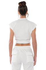 DESTINATION CROPPED CARGO TOP