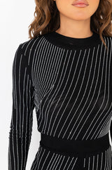 DIAMOND MESH BODYSUIT