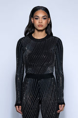 DIAMOND MESH BODYSUIT