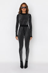 DIAMOND MESH BODYSUIT