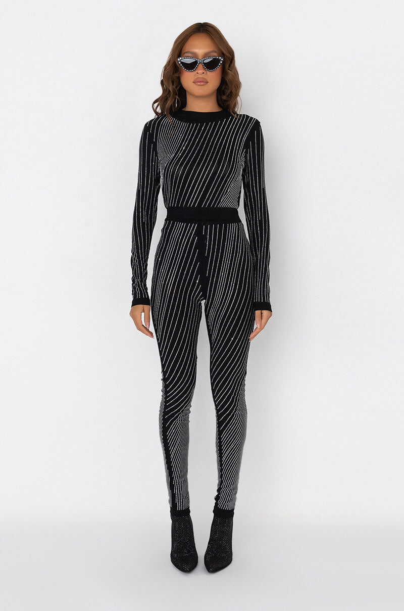 DIAMOND MESH BODYSUIT