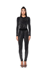 DIAMOND MESH BODYSUIT