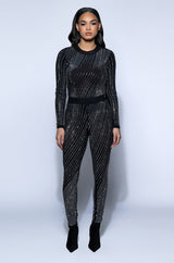 DIAMOND MESH BODYSUIT