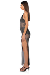 DIVA ENERGY V-NECK MAXI DRESS