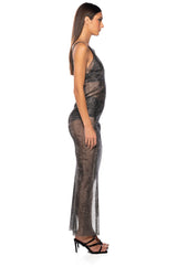 DIVA ENERGY V-NECK MAXI DRESS