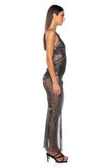 DIVA ENERGY V-NECK MAXI DRESS