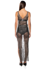 DIVA ENERGY V-NECK MAXI DRESS