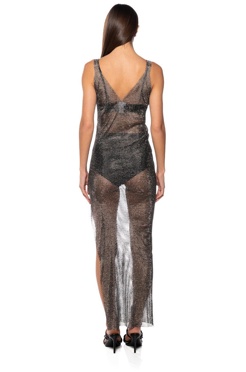 DIVA ENERGY V-NECK MAXI DRESS