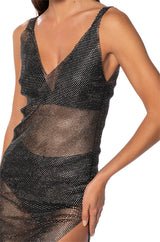 DIVA ENERGY V-NECK MAXI DRESS