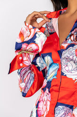 DIVINE BUTTON UP FIT AND FLARE MINI DRESS