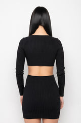 DOING MY THANG RHINESTONE LACE UP FRONT MINI DRESS