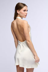 DOLLY SATIN MINI DRESS
