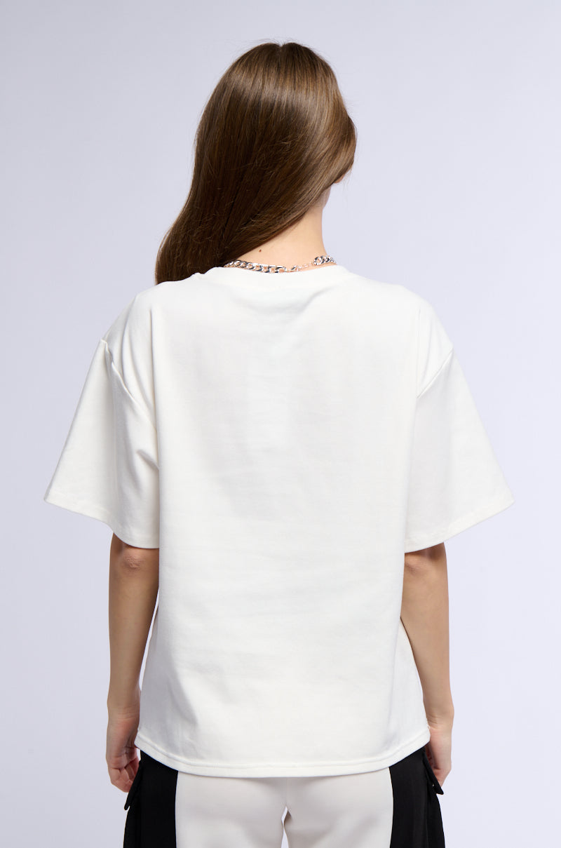 DON'T BE JEALOUS GRAPHIC TEE