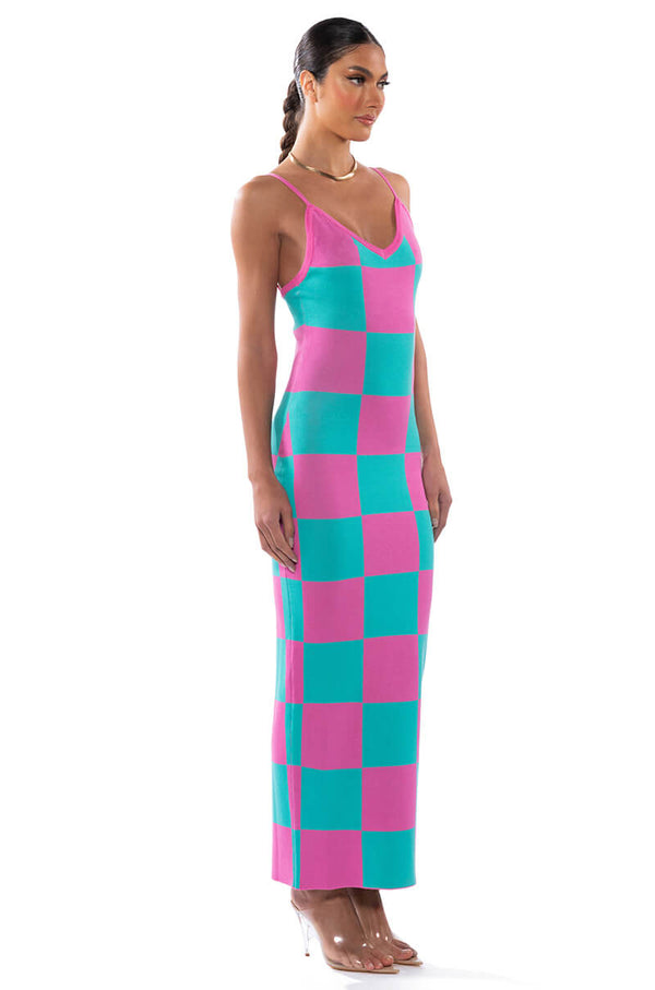 DON'T HAVE TO SAY MUCH KNIT MAXI DRESS