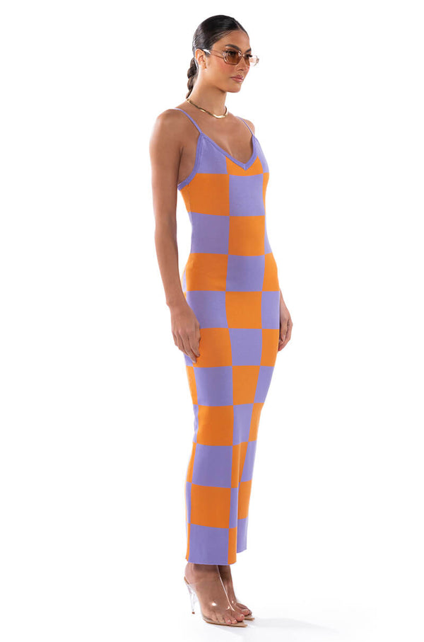 DON'T HAVE TO SAY MUCH KNIT MAXI DRESS