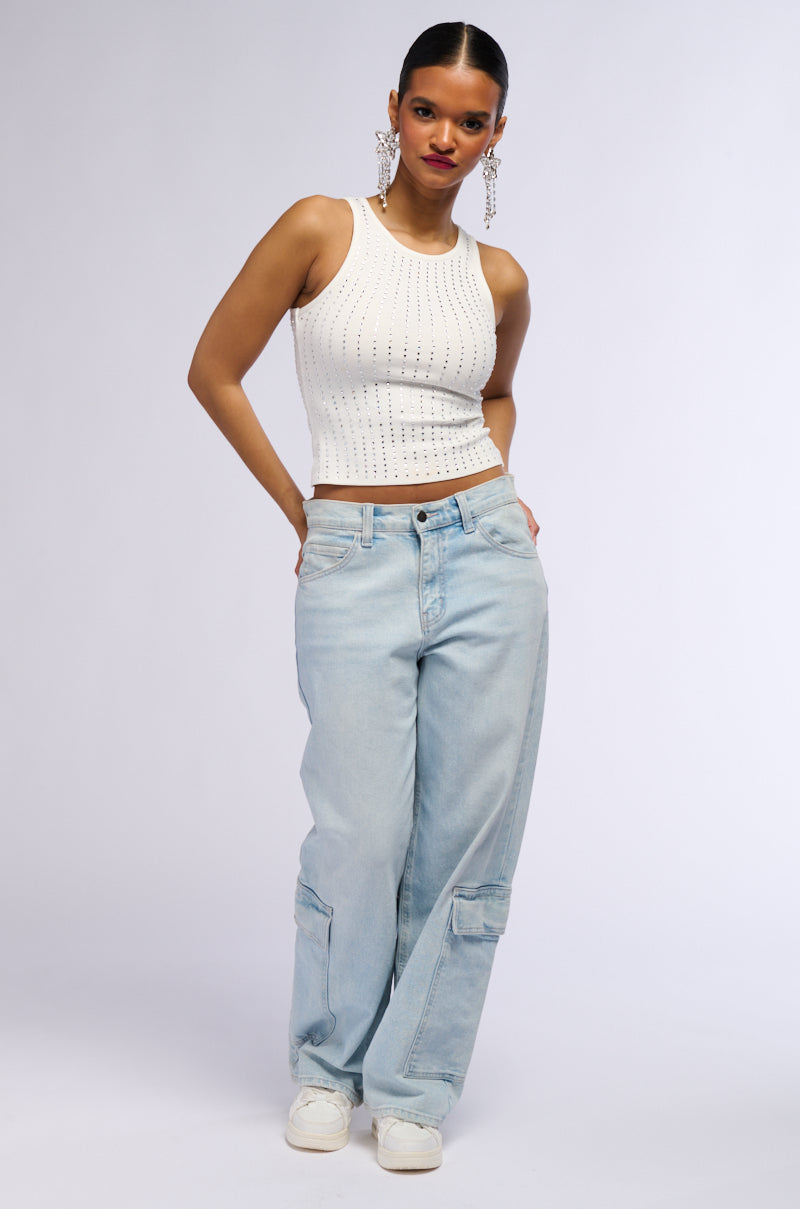 DOWN AND DIRTY SEQUIN TANK