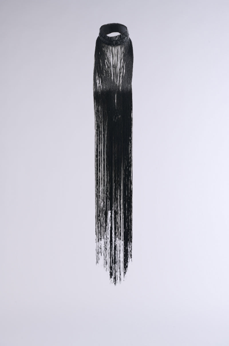 DRAMATIC LENGTHS FRINGE NECKLACE