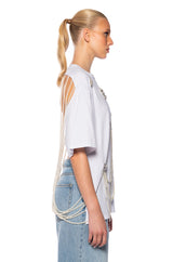DRIPPING IN JEWELS EMBELLISHED T SHIRT