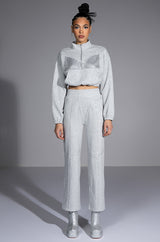 DRIPPING JEWELS HALF ZIP SWEATSHIRT