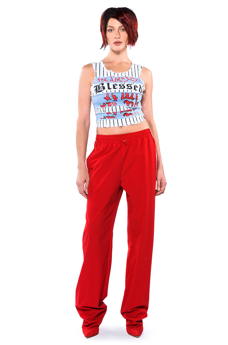 E GIRL SLEEVELESS TOP