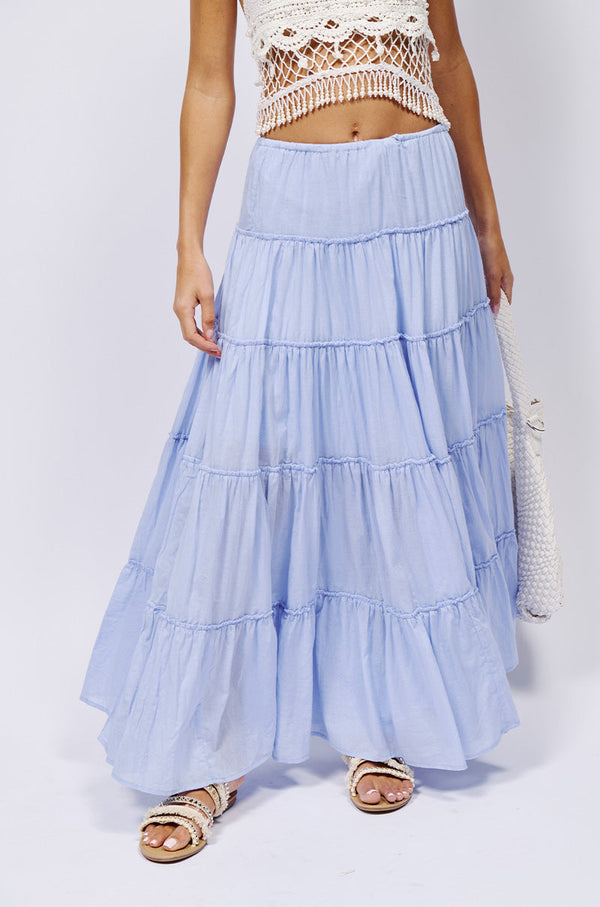 EASY BREEZY LIGHTWEIGHT MAXI SKIRT