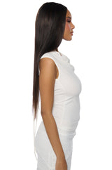 EASY OFF THE SHOULDER SHORT SLEEVE TIE BACK TOP