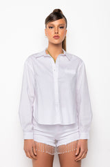 EASY POPLIN EVERYDAY BLOUSE