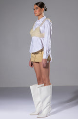 EASY POPLIN EVERYDAY BLOUSE