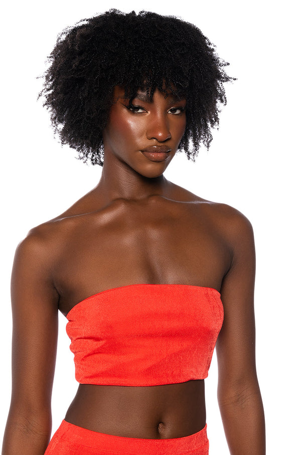 EASY TO WEAR BANDEAU TOP