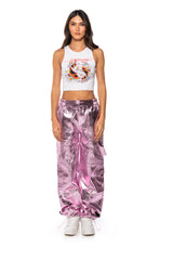 ED HARDY KOI FISH FITTED TANK TOP