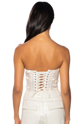 EDWARDIAN BOW ADORNED CORSET